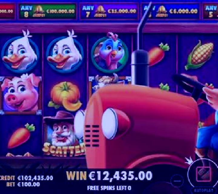 Disco Farm slot machine