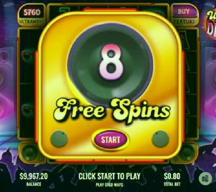 Disco slot game