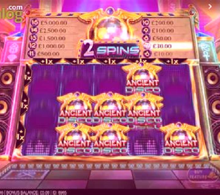 Disco slot machine