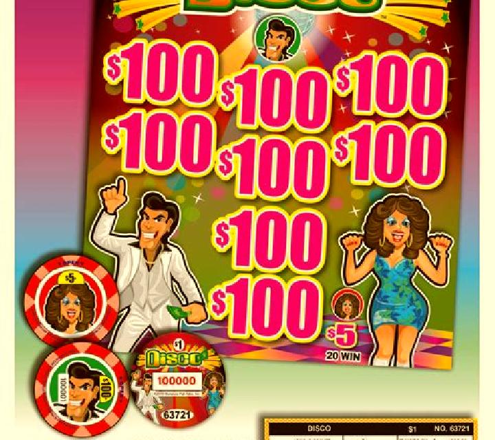 Disco Spin Pull Tabs slot machine