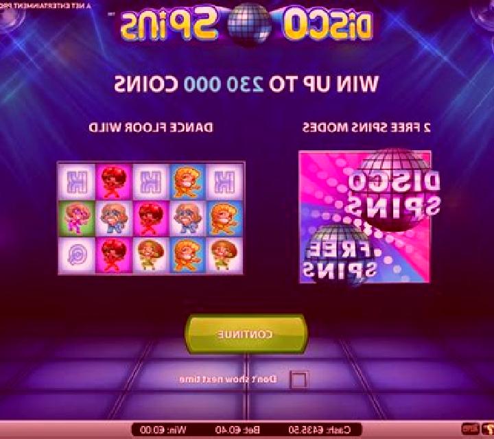 Disco Spins slot machine