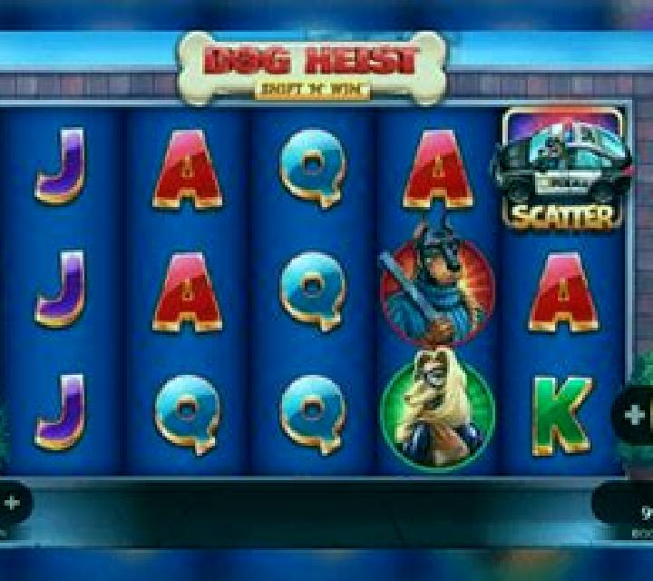 Dog Heist Shift N Win slot game