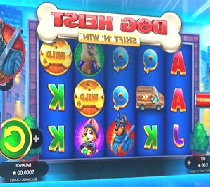 Dog Heist Shift N Win slot machine