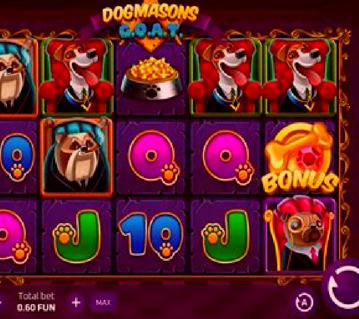 Dogmasons G.O.A.T. online slot