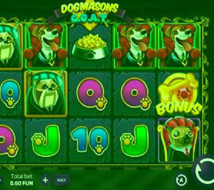 Dogmasons G.O.A.T. slot machine
