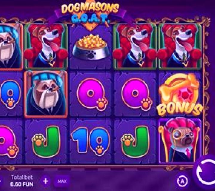Dogmasons MegaWOOF slot machine