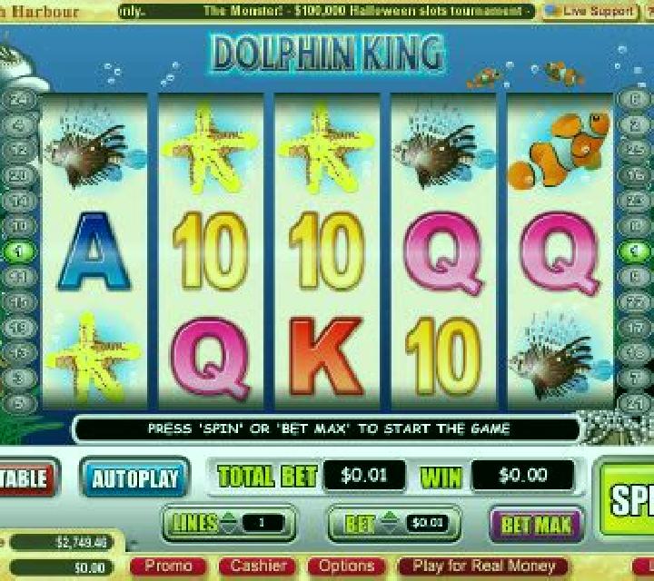 Dolphin King slot machine