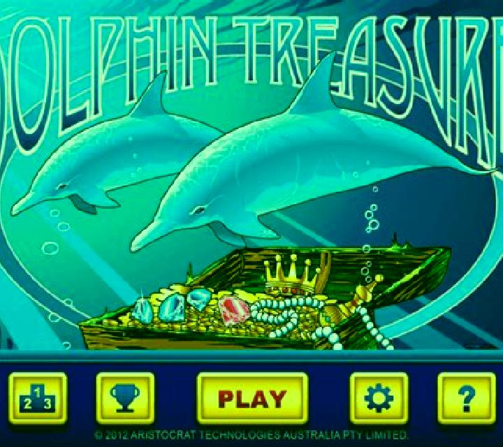 Dolphin Treasure slot machine