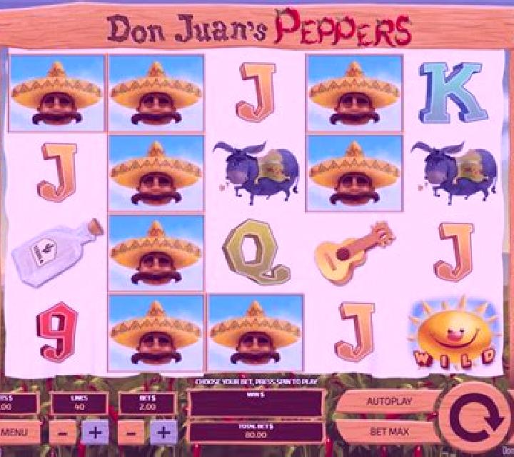 Don Juan s Peppers (Tom Horn Gaming) slot