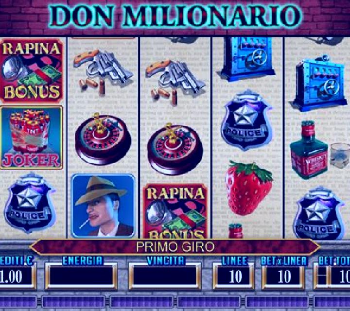 Don Milionario online slot