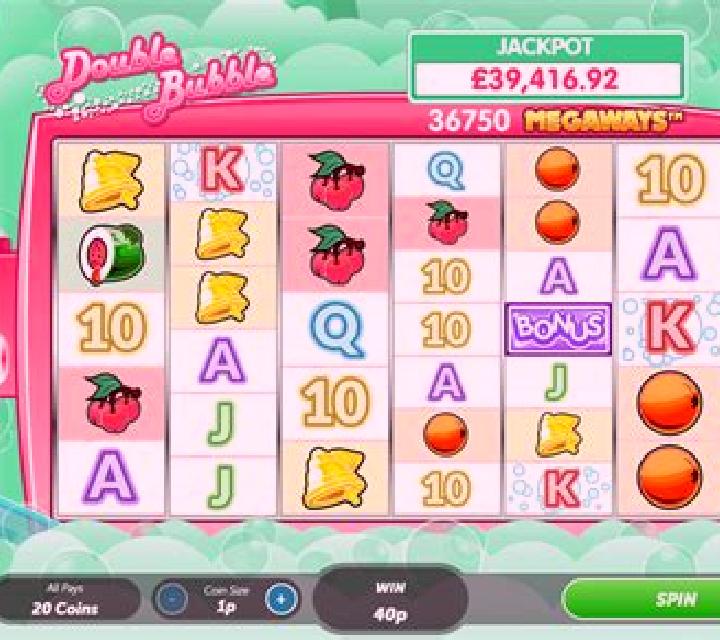 Double Bubble Jackpot slot game