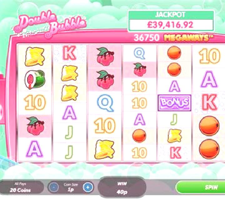 Double Bubble Jackpot slot machine