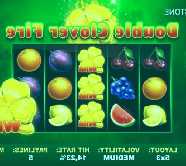 Double Clover Fire slot machine