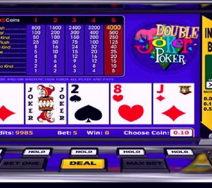 Double Joker Poker (Betsoft) slot machine