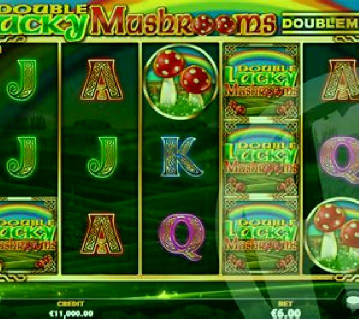 Double Lucky Mushrooms Doublemax slot machine