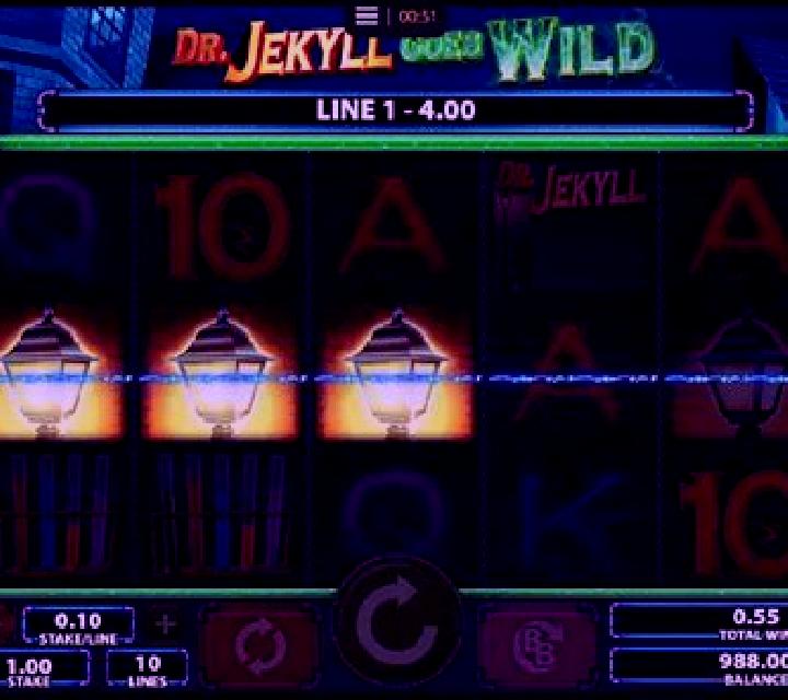 Dr. Jekyll Goes Wild slot game