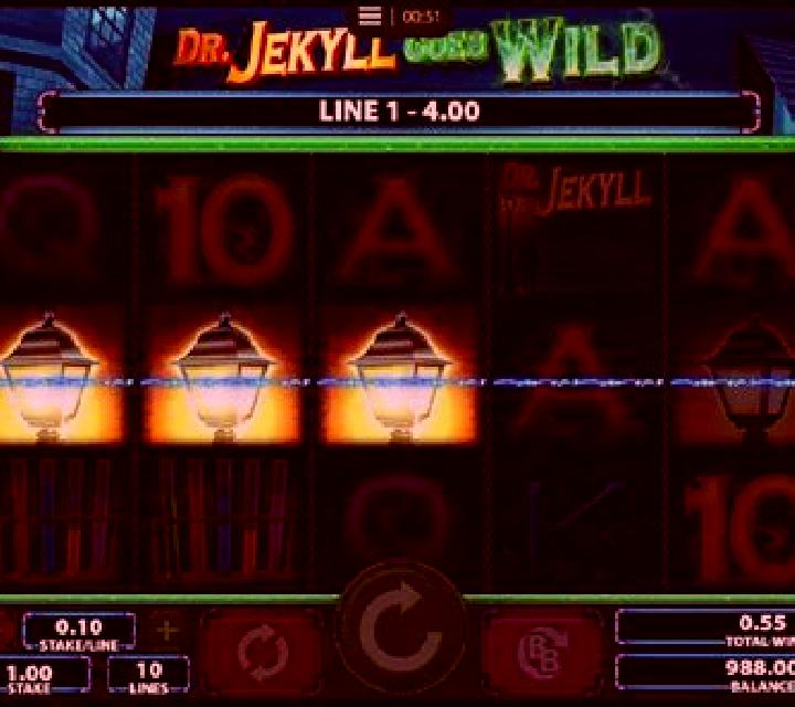 Dr. Jekyll Goes Wild slot