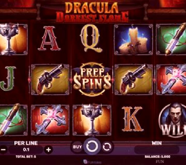Dracula - Darkest Flame slot machine