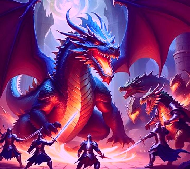 Dragon and Knights online slot