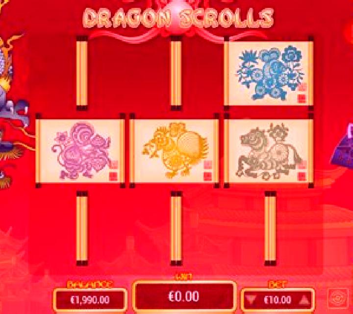 Dragon Scrolls Scratch slot
