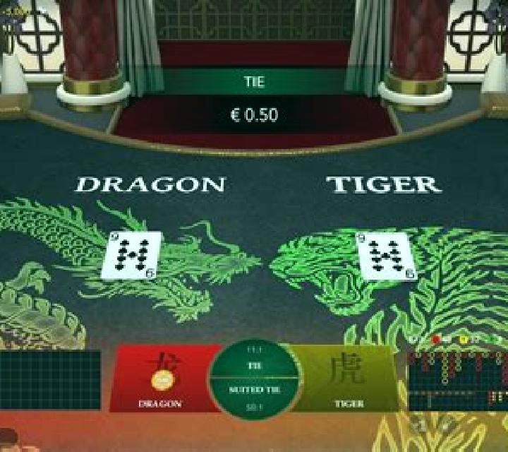 Dragon Tiger First Person slot game