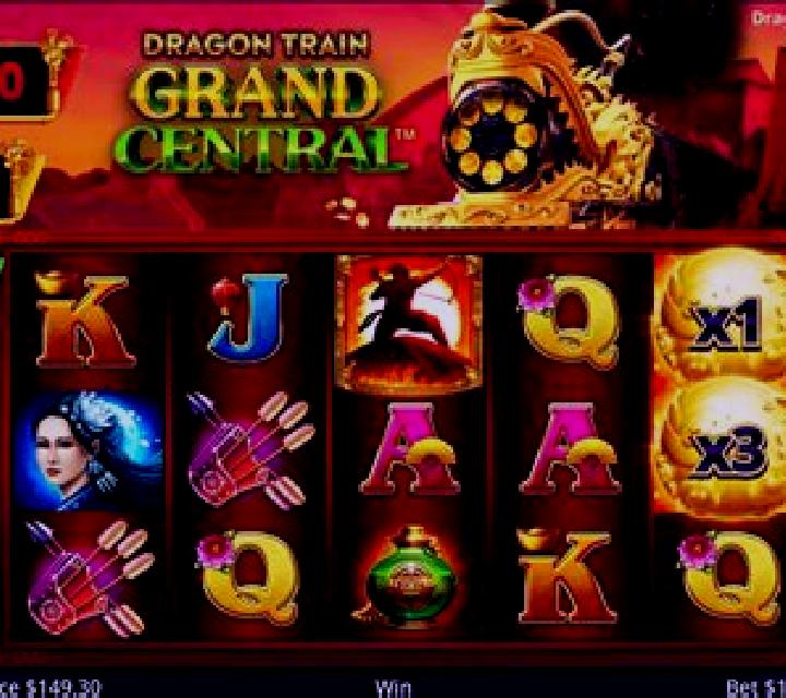 Dragon Train Grand Central slot game