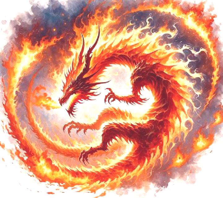 Dragon Wildfire: Cluster Win online slot