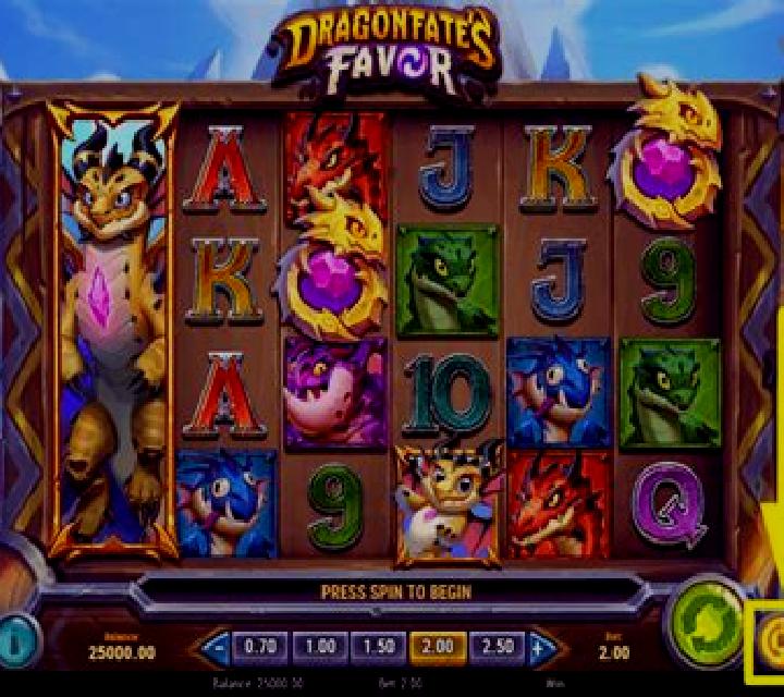 Dragonfate s Favor slot