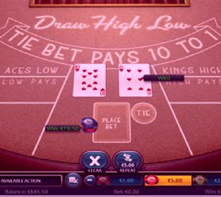Draw High Low (Nucleus Gaming) online slot