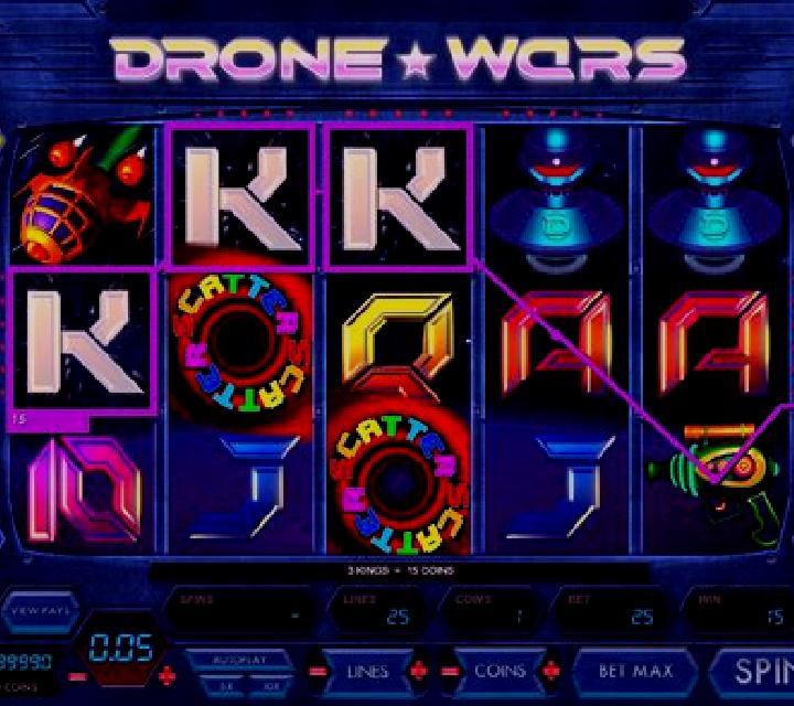 Drone Wars slot machine