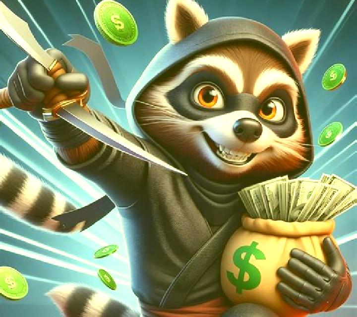Drunk Raccoon online slot