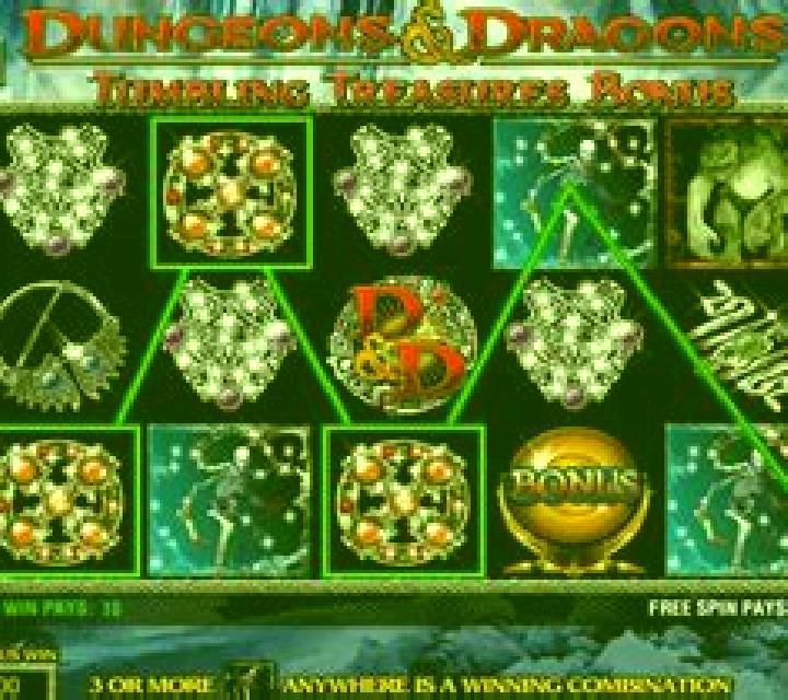 Dungeons and Dragons Crystal Caverns slot game