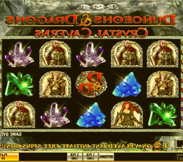Dungeons and Dragons Crystal Caverns slot