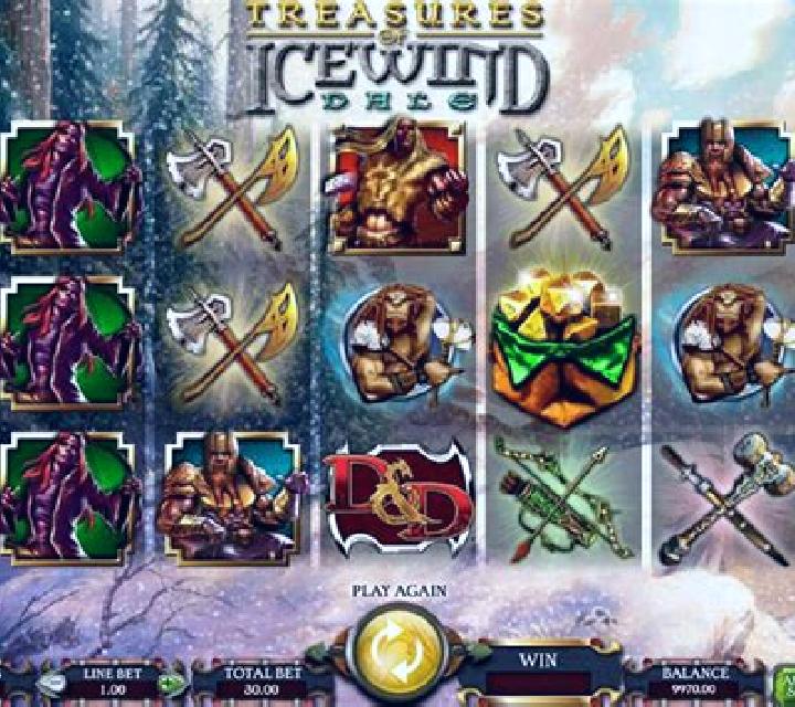 Dungeons and Dragons: Treasures of Icewind Dale slot game