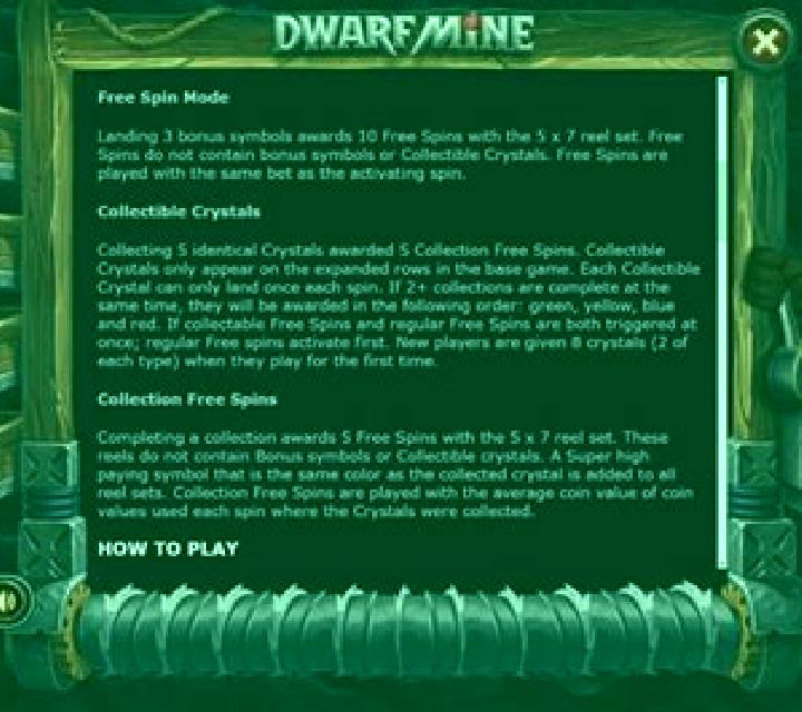Dwarf Mine slot machine