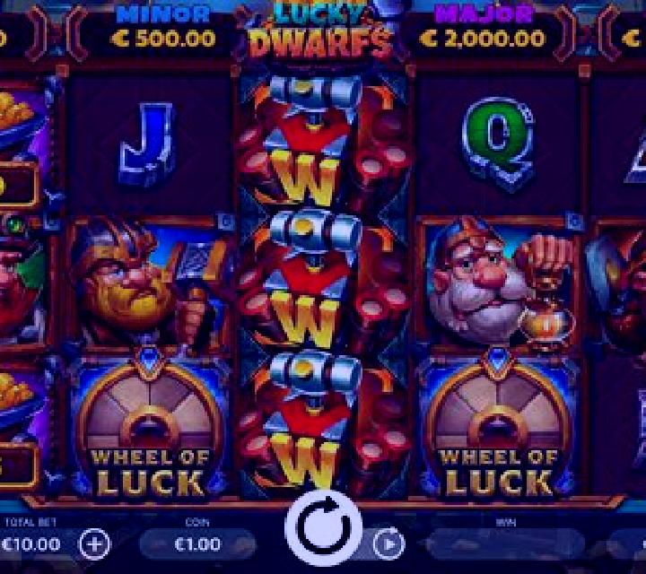 Dwarf s Explosive Respin slot machine