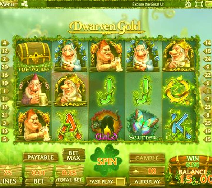 Dwarven Gold Deluxe slot game