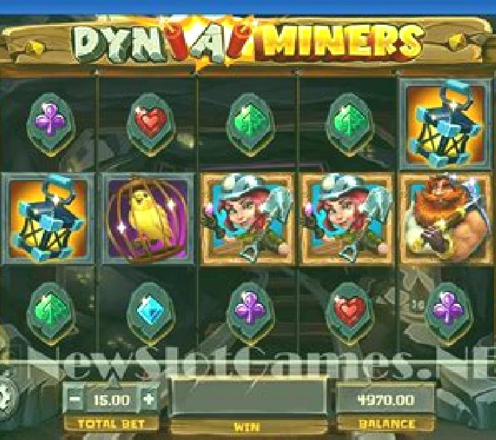 Dyn A Miners slot game