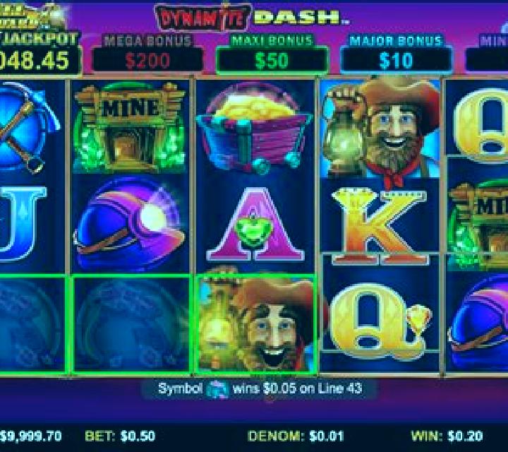 Dynamite Dash slot game