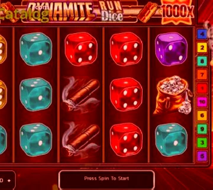 Dynamite Run Dice slot