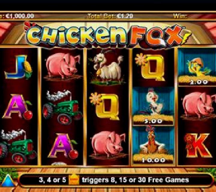 Egglink Chicken Fox slot machine