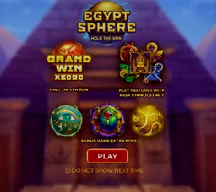 Egypt Sphere: Hold The Spin slot machine