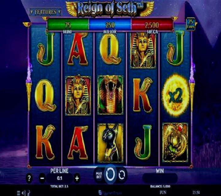 Egyptian Darkness - Reign of Seth slot