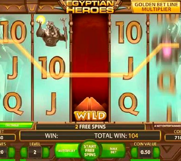 Egyptian Heroes slot machine