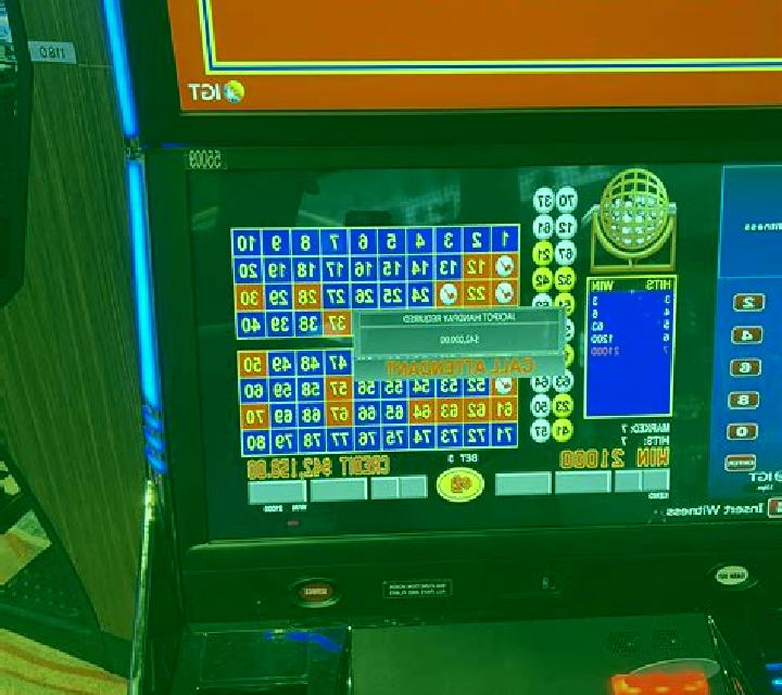 Egyptian Magic Keno slot machine