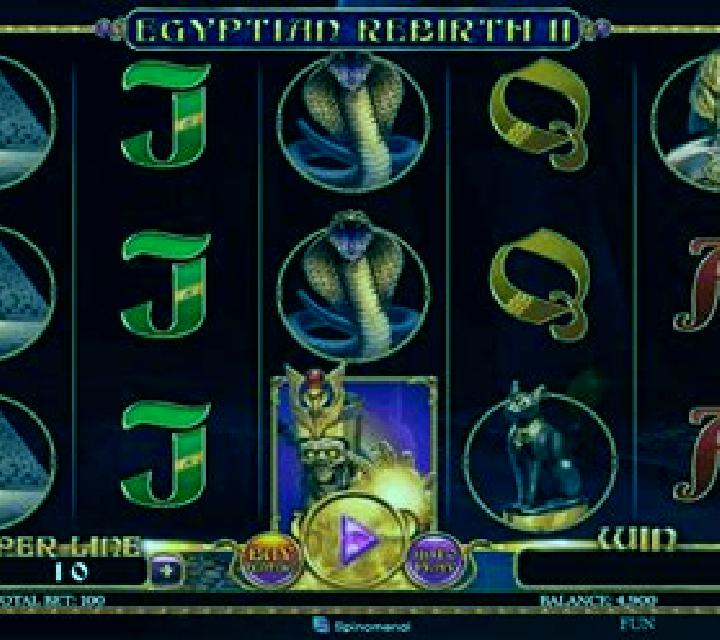 Egyptian Rebirth II 10 Lines slot