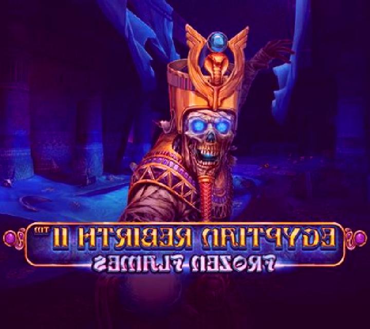 Egyptian Rebirth II Frozen Flames slot game