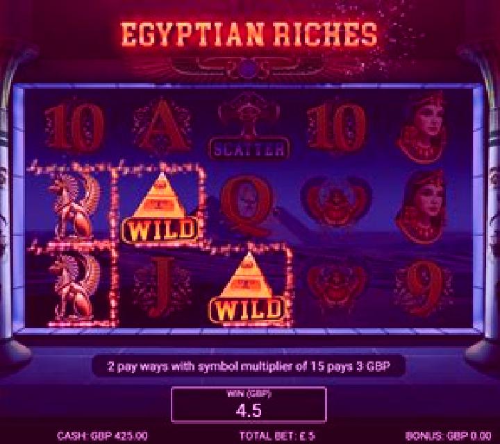Egyptian Riches (Nektan) slot