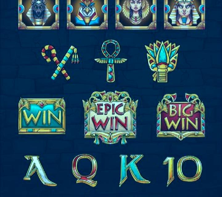 Egyptian Treasures (Mazooma) online slot