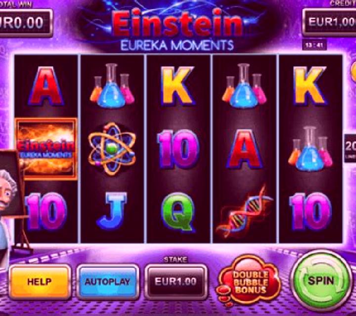 Einstein Eureka Moments Deluxe slot game